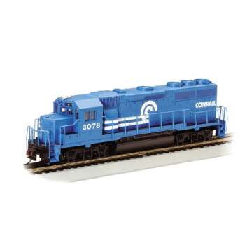 Bachmann Industries EMD GP40 Locomotive Conrail #3078 HO Scale Train Car