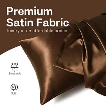 MR&HM Satin Pillowcase for Hair and Skin - 2 Pack