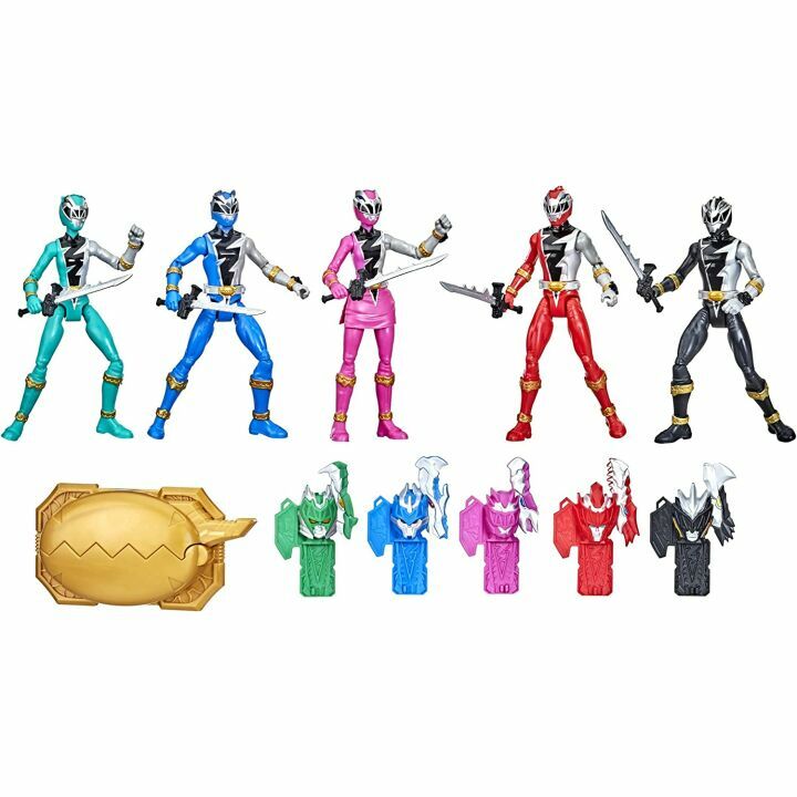 Dino Fury Ranger Team 6-Inch Action Figures Multipack