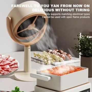 Smoke Away Purifier Fan - Low Noise Indoor Air Filter