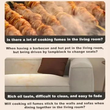 Smoke Away Purifier Fan - Low Noise Indoor Air Filter