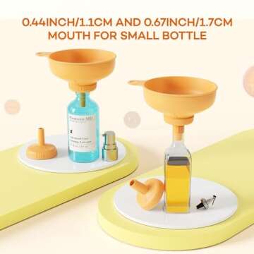 Pisol Wide Mouth Versatile Funnel for Kitchen Use