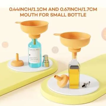 Pisol Wide Mouth Versatile Funnel for Kitchen Use