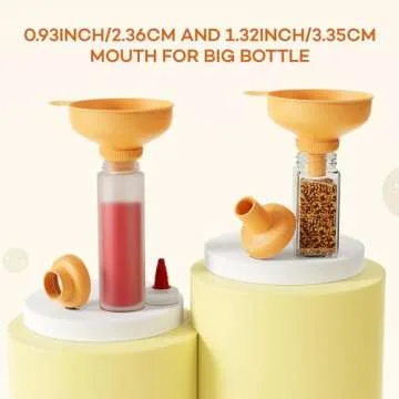Pisol Wide Mouth Versatile Funnel for Kitchen Use