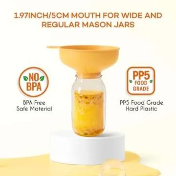 Pisol Wide Mouth Versatile Funnel for Kitchen Use