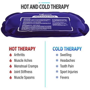Flexible Hot and Cold Gel Packs for Pain Relief