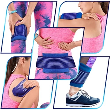 Flexible Hot and Cold Gel Packs for Pain Relief
