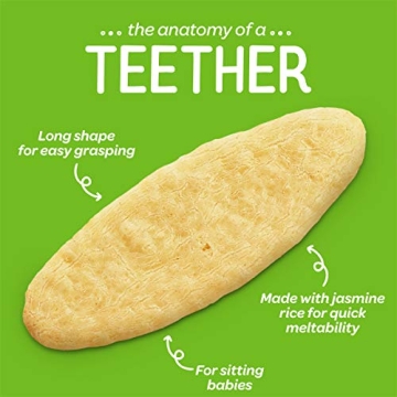 Happy Baby Organic Teething Wafers, 3 Flavor Variety