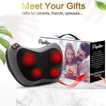 Shiatsu Back and Neck Massager with Heat for Pain Relief