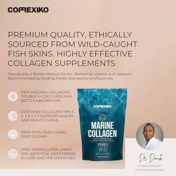 Correxiko Marine Collagen Powder - 10,000mg for Radiance