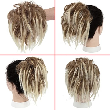 KETHBE Messy Bun Hair Piece for Effortless Updos