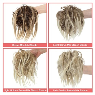KETHBE Messy Bun Hair Piece for Effortless Updos