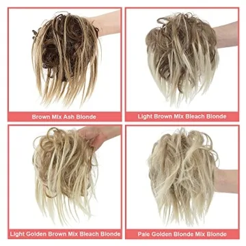 KETHBE Messy Bun Hair Piece for Effortless Updos