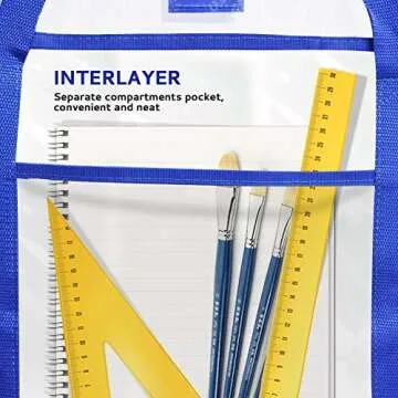 Bulletin Board Poster Storage Bag for Teachers and Artists