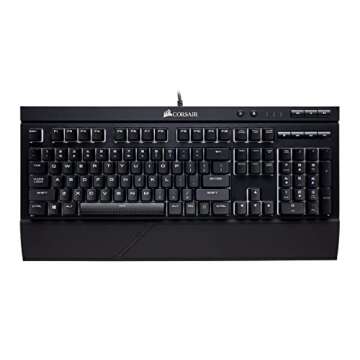 CORSAIR - USB 2.0 Type-A K68 RGB Mechanical Gaming Keyboard RGB Backlit Cherry MX Red Switch - Black