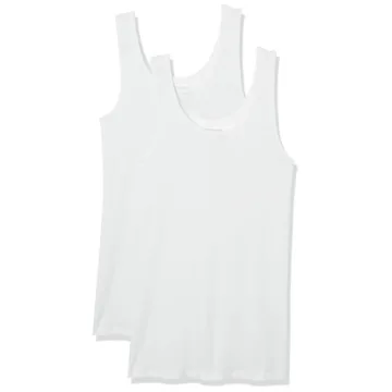 Amazon Essentials Women's Slim-Fit Tank Pack of 2 - Comfortable and Versatile!