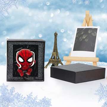 QINSHARE Car Rear View Mirror Hanging Ornament - Car Interior Accessory with Mirror