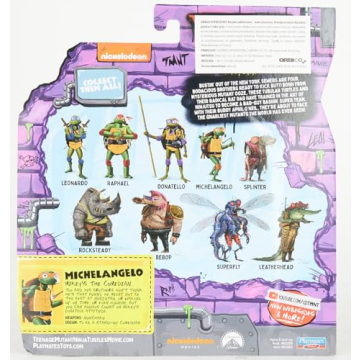 Teenage Mutant Ninja Turtles Mikey Action Figure Gift