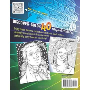 Magical Mullets! Tough Look Coloring Book (Magical Mullets Coloring Books)