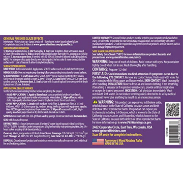 General Finishes Water Based Glaze Effects in Van Dyke Brown