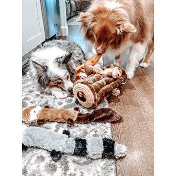 ZippyPaws Skinny Peltz Series - Squeaky Dog Toys