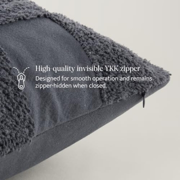 Stylish Tufted Cotton Checkered Pillow Covers for Home