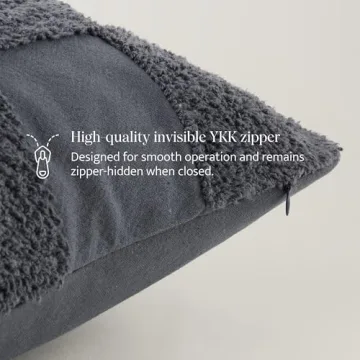 Stylish Tufted Cotton Checkered Pillow Covers for Home