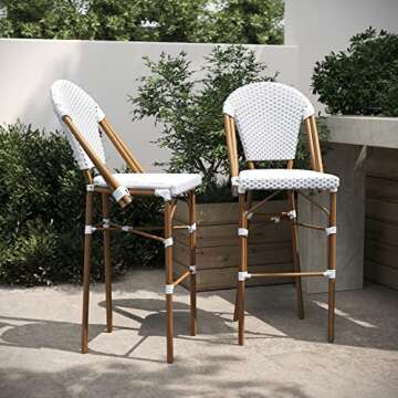 Taylor & Logan Neave Bar Stools Set - Elegant and Durable