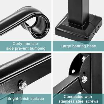 Stylish LMRSTOO Outdoor Handrails for Safe Steps