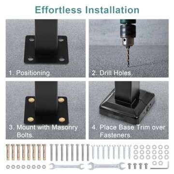 Stylish LMRSTOO Outdoor Handrails for Safe Steps