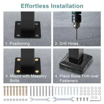 Stylish LMRSTOO Outdoor Handrails for Safe Steps