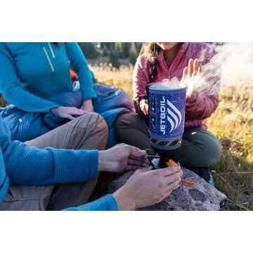 Jetboil Flash Camping and Backpacking Stove Cooking System, Fractile