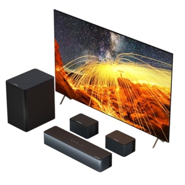 ULTIMEA 5.1 Virtual Surround Sound Bar: 320W Home Theater System