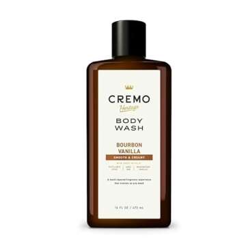 Mens Body Wash, Bourbon Vanilla, 16 oz