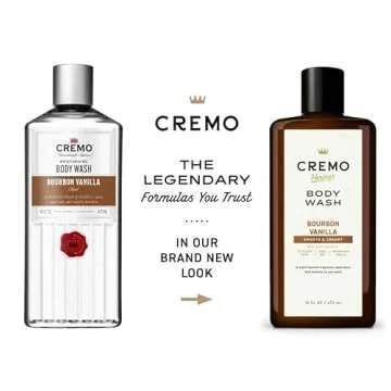 Mens Body Wash, Bourbon Vanilla, 16 oz