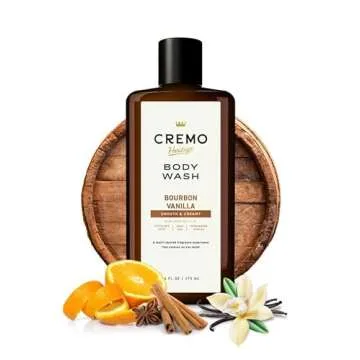Mens Body Wash, Bourbon Vanilla, 16 oz