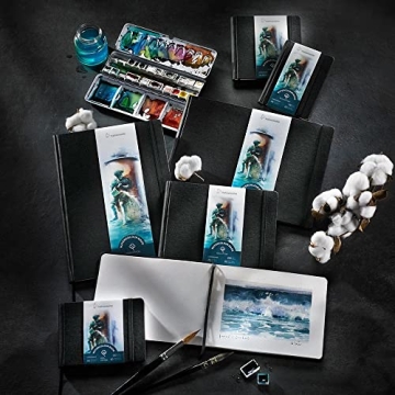 Hahnemühle Watercolor Book, 100% Cotton, A6 Portable Art Journal