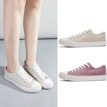 ZGR Women’s Stylish and Comfortable Canvas Sneakers
