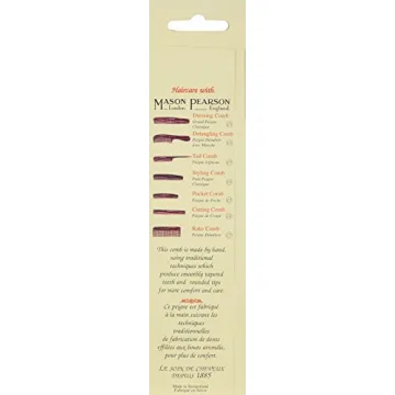 Mason Pearson Tail Comb, 0.1 lb.