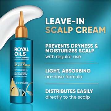 Head & Shoulders Royal Oils Daily Moisture Scalp Cream Treatment