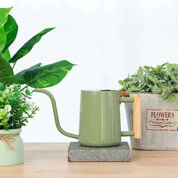 CEWOR Watering Can Sage Green - Perfect for Indoor Plants