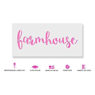 Farmhouse Stencil - Design Unique Statements for Every Occasion, Farmhouse Paint Stencils