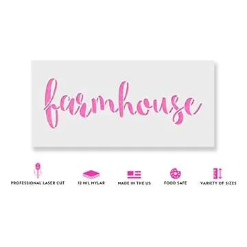 Farmhouse Stencil - Design Unique Statements for Every Occasion, Farmhouse Paint Stencils