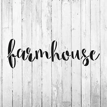 Farmhouse Stencil - Design Unique Statements for Every Occasion, Farmhouse Paint Stencils
