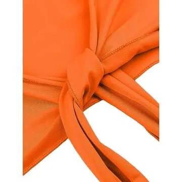 LYANER Women's Stylish 2 Piece Crop Top and Mini Skirt Set