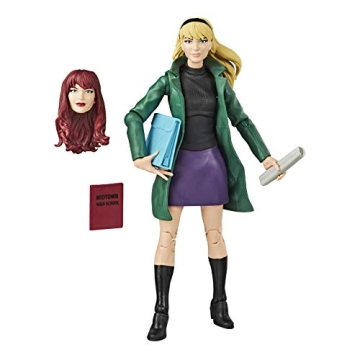 Spider-Man Hasbro Marvel Legends Series 6-inch Collectible Gwen Stacy Action Figure Toy Retro Collec...