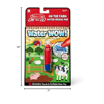 Melissa & Doug Water Wow! On The Farm Activity Pad