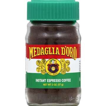 Medaglia D'Oro Instant Espresso Coffee, 2 Ounces