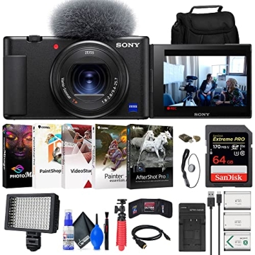Sony ZV-1 Digital Camera Bundle: Perfect for Vloggers & Influencers