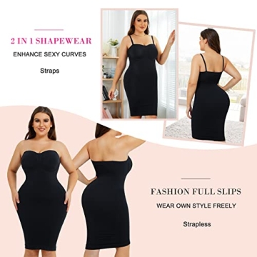 Nebility Shapewear Slip for Women Under Dresses